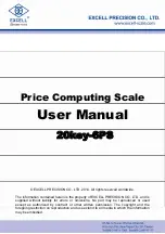 Excell 20key-6PS User Manual preview