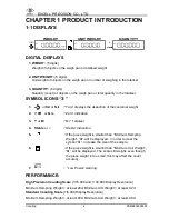 Preview for 6 page of Excell Counting Scale User Manual