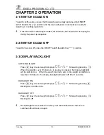 Preview for 12 page of Excell Counting Scale User Manual