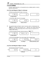 Preview for 16 page of Excell Counting Scale User Manual