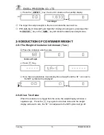 Preview for 17 page of Excell Counting Scale User Manual