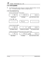 Preview for 20 page of Excell Counting Scale User Manual