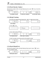 Preview for 21 page of Excell Counting Scale User Manual