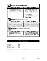 Preview for 7 page of Excell Excell XR2625 Operation Manual