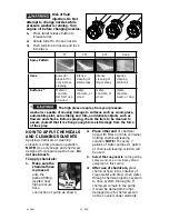 Preview for 12 page of Excell Excell XR2625 Operation Manual