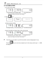 Предварительный просмотр 19 страницы Excell High Precesion Counting Scale User Manual