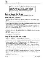 Preview for 4 page of Excell HJW User Manual