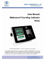 Preview for 1 page of Excell PCH3 User Manual