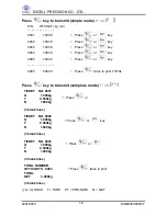 Предварительный просмотр 20 страницы Excell ZSME300000317 User Manual