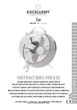 Preview for 1 page of Excellent Electrics DE2-000120 Instructions For Use Manual