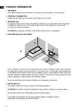 Предварительный просмотр 8 страницы Excellent GREX.HO121.GR Technical Informations