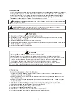 Preview for 3 page of Excellent HLPA07D543B Operation Manual