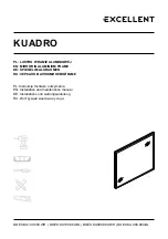 Предварительный просмотр 1 страницы Excellent KUADRO Installation And Maintenance Manual