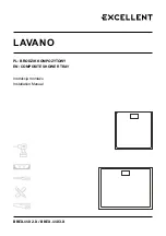 Preview for 1 page of Excellent LAVANO BREX.1102 Series Installation Manual