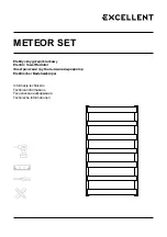 Предварительный просмотр 1 страницы Excellent METEOR GREX.ME85.SET.BL Manual