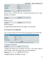 Preview for 22 page of Excelltel CDX-IPH301 User Manual