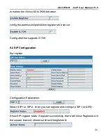 Preview for 26 page of Excelltel CDX-IPH301 User Manual