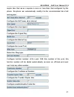 Preview for 29 page of Excelltel CDX-IPH301 User Manual