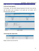 Preview for 56 page of Excelltel CDX-IPH301 User Manual