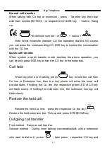 Preview for 13 page of Excelltel CDX-PH201-M Manual