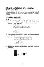 Предварительный просмотр 9 страницы Excelltel MK-208 User Manual