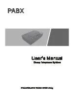 Предварительный просмотр 1 страницы Excelltel PABX MD308 User Manual