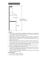 Preview for 6 page of Excelsior CXW B1208 Instruction And Installation Manual