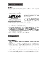 Preview for 8 page of Excelsior CXW B1208 Instruction And Installation Manual