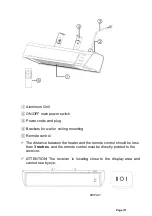 Предварительный просмотр 11 страницы Excelsior Excelair EOHA20AR Instruction Manual