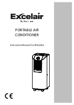 Excelsior Excelair EPA101A Instruction Manual preview