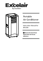 Preview for 1 page of Excelsior Excelair EPA20A Instruction Manual