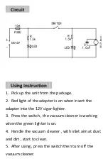 Предварительный просмотр 4 страницы Excelvan CV-LD 102 Manual