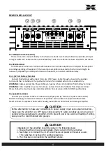 Предварительный просмотр 5 страницы EXCURSION HXA Series Owner'S Manual