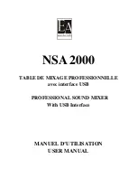 Executive Audio NSA 2000 User Manual предпросмотр