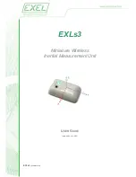 Предварительный просмотр 1 страницы EXEL EXLs3 User Manual