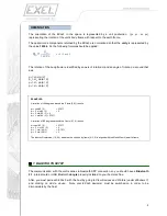 Preview for 9 page of EXEL EXLs3 User Manual