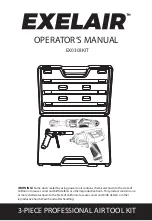 Preview for 1 page of EXELAIR EX0303KIT Operator'S Manual