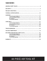 Предварительный просмотр 2 страницы EXELAIR EX4405KIT Operator'S Manual