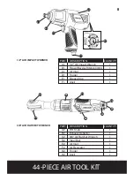 Предварительный просмотр 9 страницы EXELAIR EX4405KIT Operator'S Manual