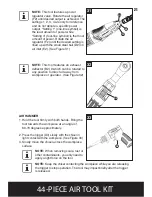 Предварительный просмотр 22 страницы EXELAIR EX4405KIT Operator'S Manual