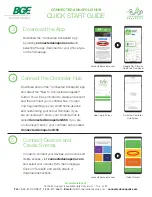 Предварительный просмотр 2 страницы Exelon connected ANNAPOLIS BGE G550 Quick Start Manual