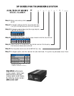 Предварительный просмотр 2 страницы ExelTech XP1100 Specifications