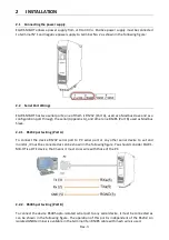 Предварительный просмотр 5 страницы exemys EGW1-MB-HT User Manual