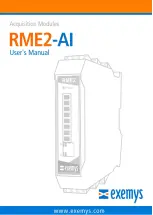 Preview for 1 page of exemys RME2-AI User Manual