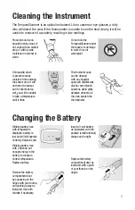 Предварительный просмотр 9 страницы Exergen TemporalScanner TAT-2000 Series Manual