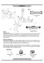 Предварительный просмотр 11 страницы Exerpeutic Folding Upright Bike with Pulse Owner'S Manual