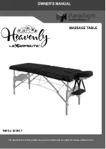 Предварительный просмотр 1 страницы Exerpeutic Heavenly Manual