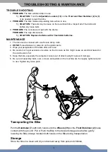 Предварительный просмотр 21 страницы Exerpeutic Momentum Bike Owner'S Manual