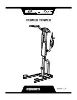 Exerpeutic POWER TOWER 1720 Owner'S Manual предпросмотр