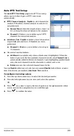 Preview for 29 page of EXFO EXFO MaxTester DSL User Manual